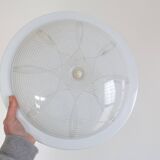 round space age ceiling lamp