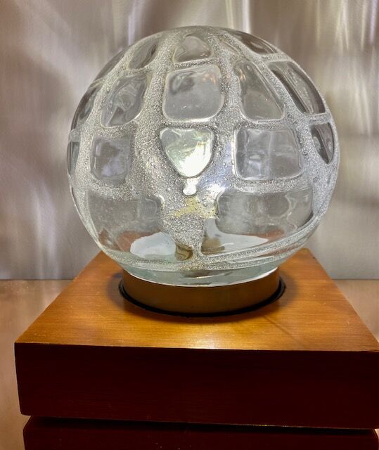 Table lamp Globe Mazzega Murano