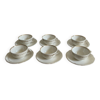 Lot de six tasses Villeroy et Boch