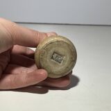Suite de 7 vases miniatures en grès,Denbac & Charles Greber France début XX
