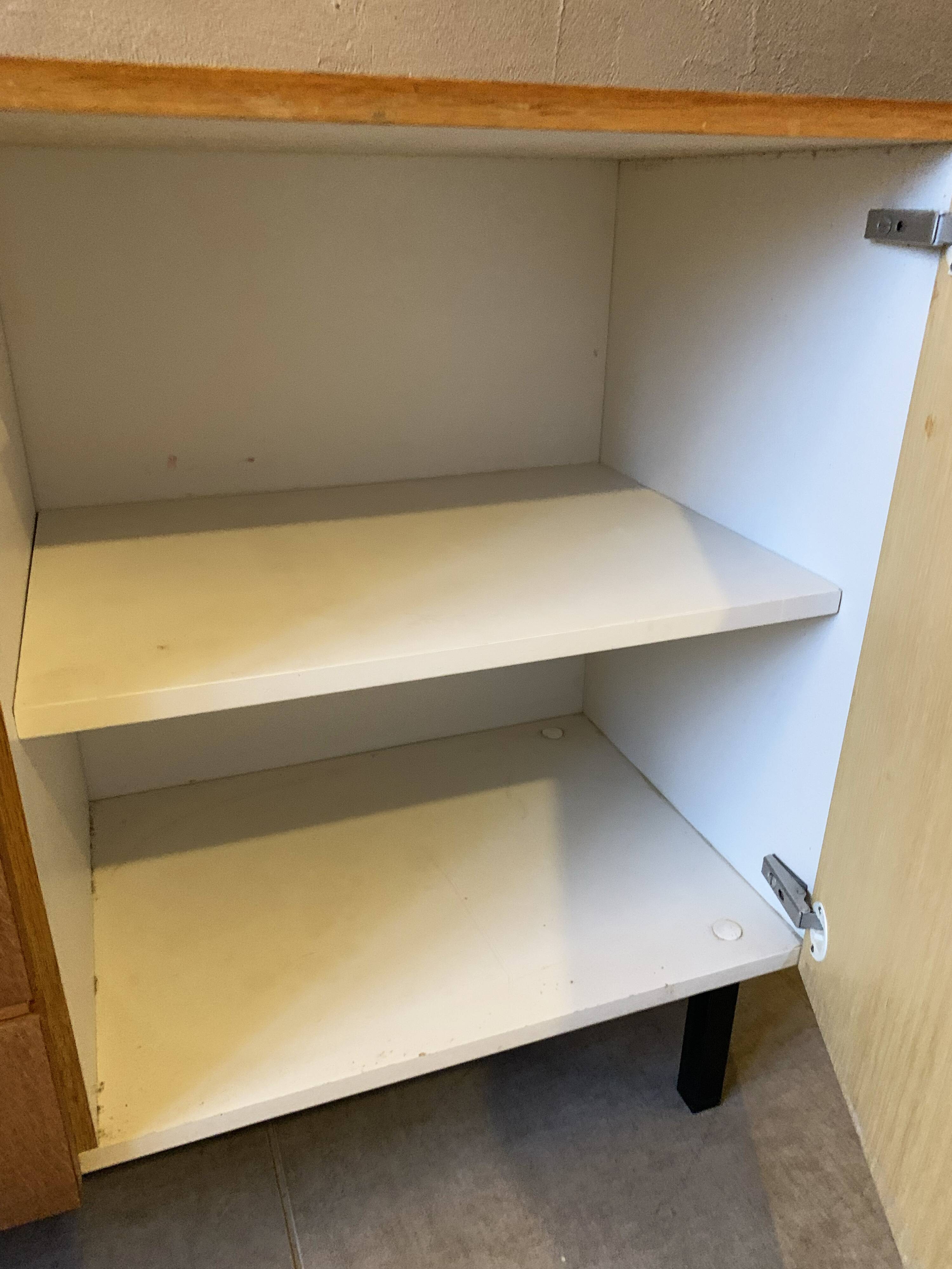 Scandinavian vintage chest of drawers from the 60s in light oak