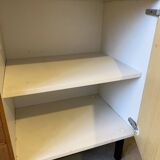 Scandinavian vintage chest of drawers from the 60s in light oak