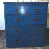 Restyled English chest of drawers