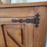 Wooden corner cabinet
