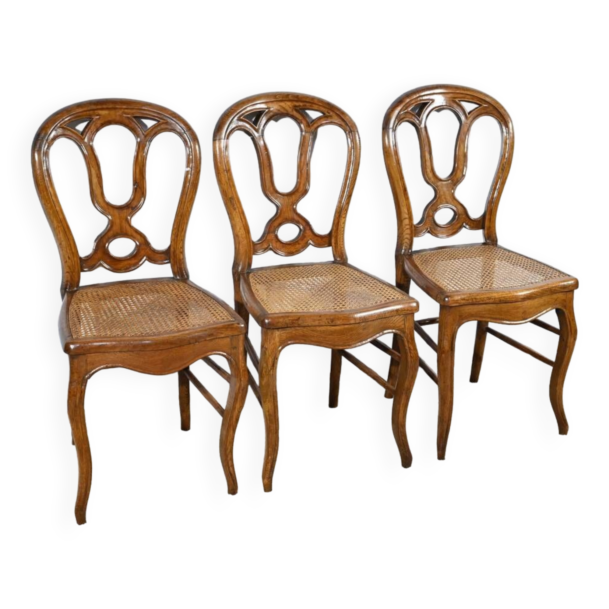 Oak Chairs, Louis Philippe Period – Mid-19th Century
