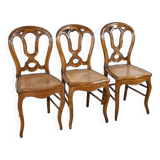 Oak Chairs, Louis Philippe Period – Mid-19th Century