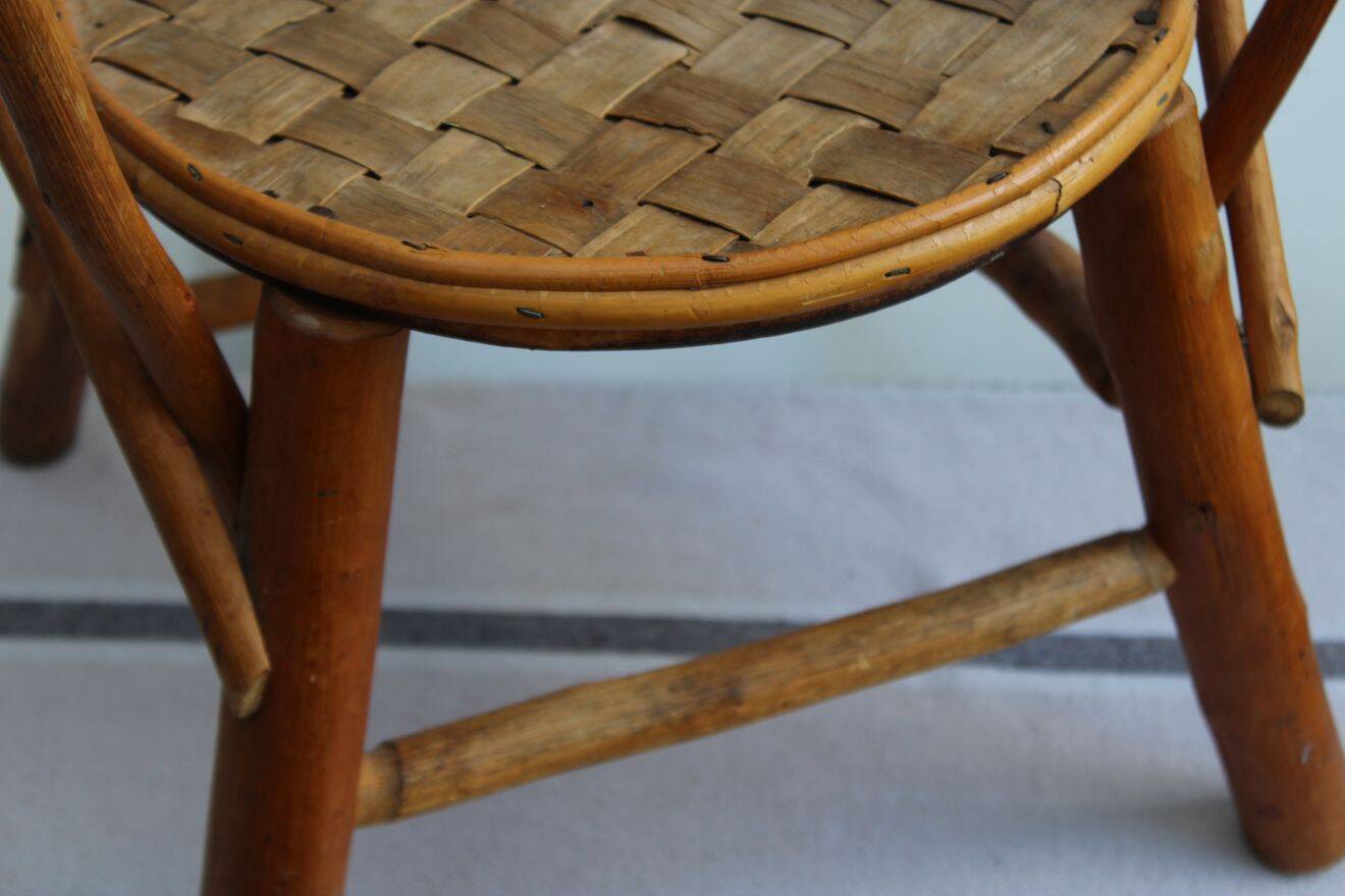 Chestnut children's chair