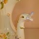 Cruche en faïence polychrome