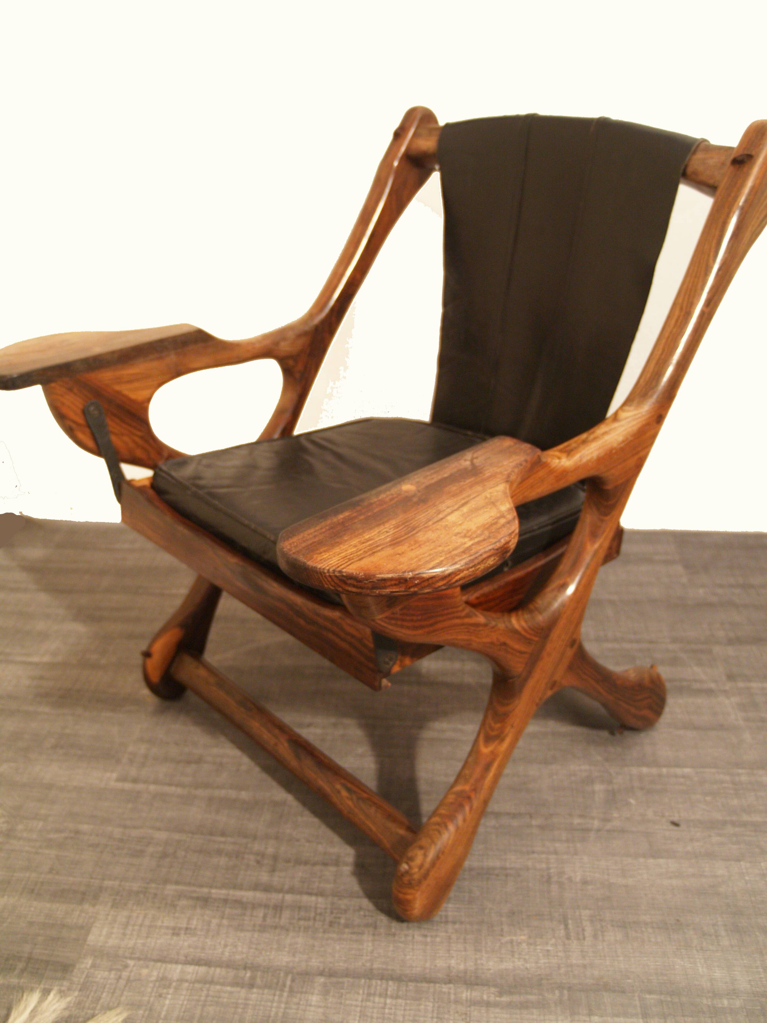 Don Shoemaker sling Winger lounge chair for Senal