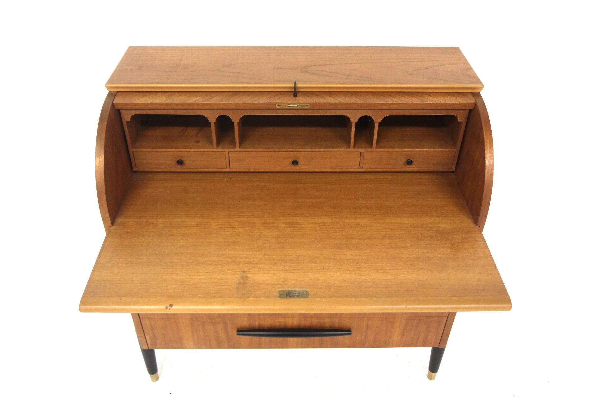 Scandinavian teak secretary, Bröderna Gustafssons, Sweden, 1950