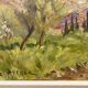 Reyne-marin de pyerne (20th century), landscape of veynes, oil on panel