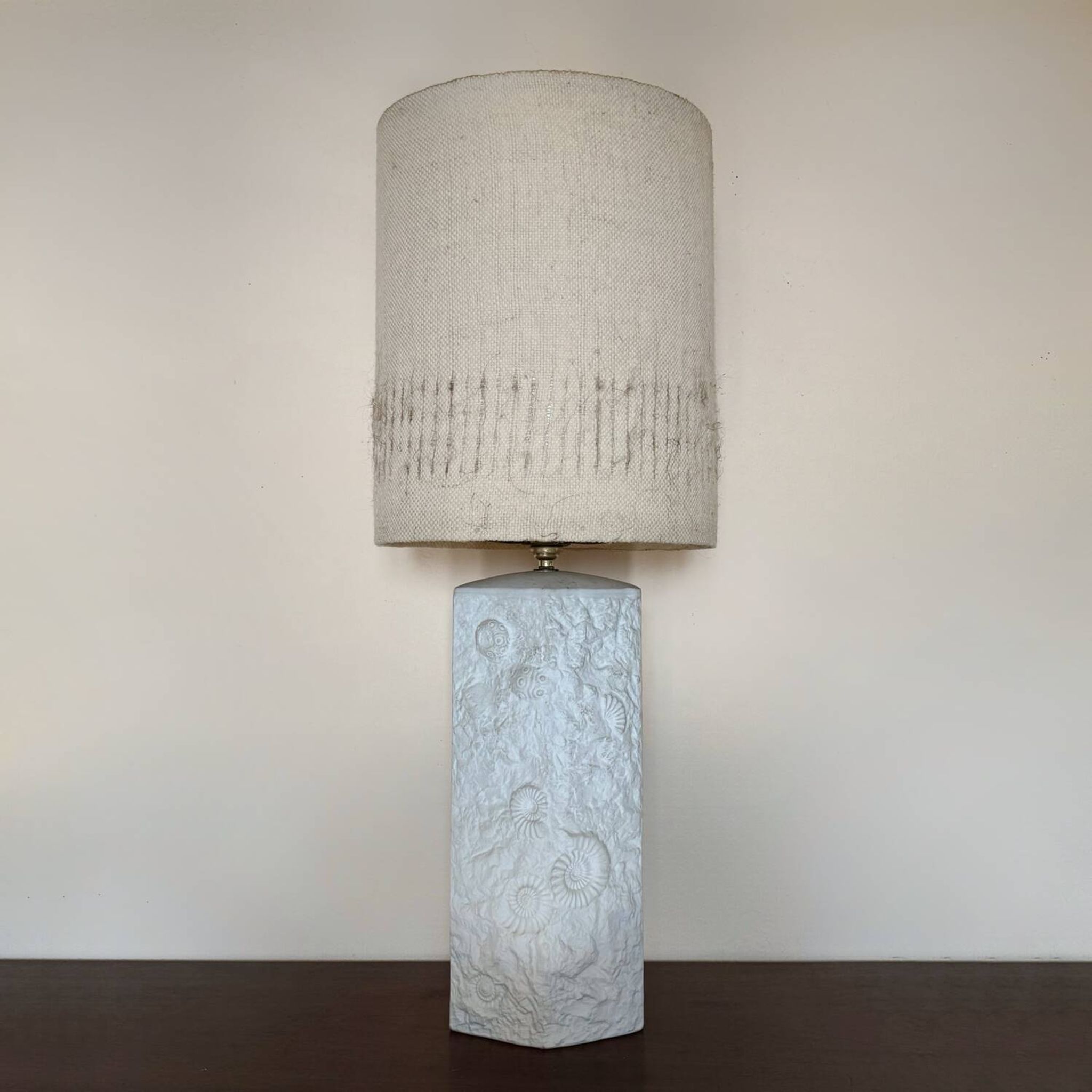 Large AK Kaiser ceramic lamp, Germany, 1970s