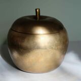 Box brass apple vintage 1960/70