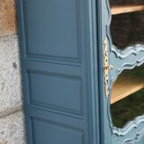 Renovated antique display cabinet