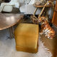 Pair of vintage fringed velvet poufs