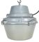 Grey Industrial Cast Aluminium Pendant Lamp, 1980s