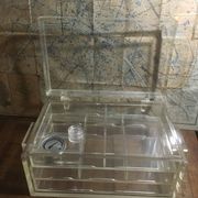 Vintage Plexiglas cigar cellar