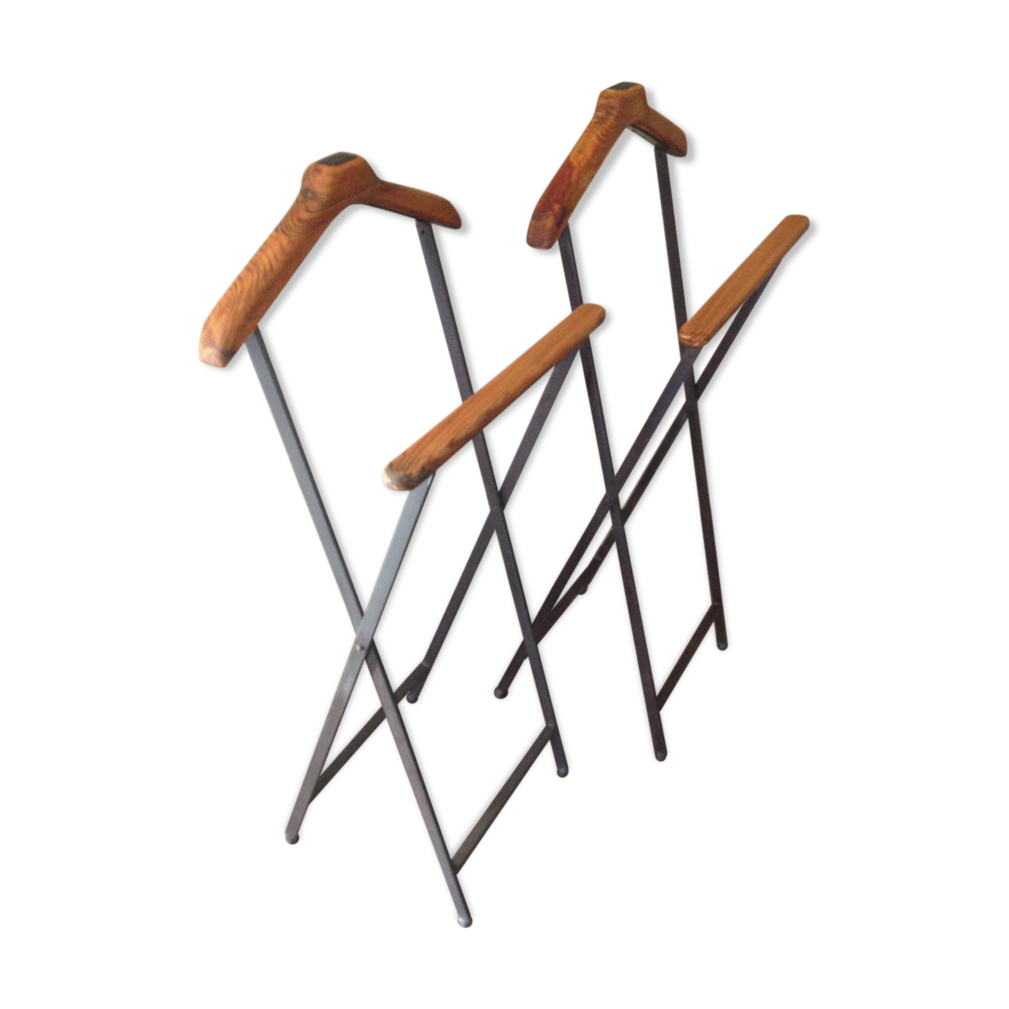Duo de valets de chambre vintage