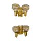 Mazzega sconces pair, period 1960