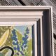 Framed painting