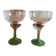 Lot  de 2 Verres Daum nature