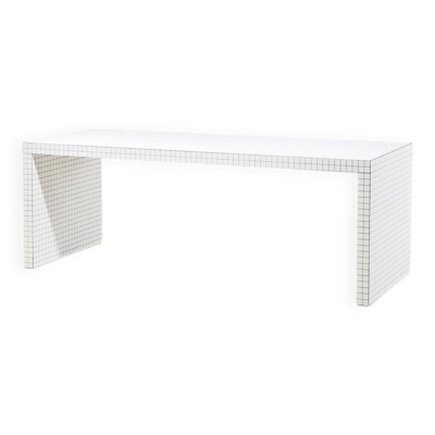 Table à manger Quaderna rare, première édition, par Superstudio Italie, 1969