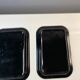 2 vintage trays