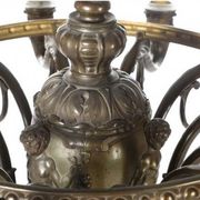 Lustre à douze bras, Europe du Nord, vers 1900.