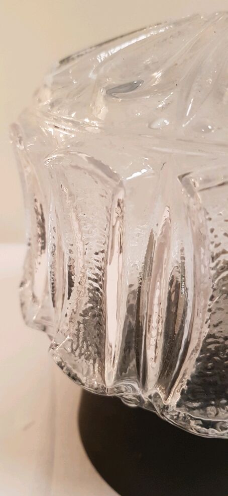 Ceiling glass and 60's bakelite