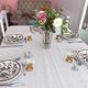 Assiettes creuses anglaises Jacobean