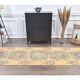 Turkish Oushak Orange Wool Rug 90x342