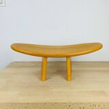 Wooden meditation stool