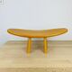 Tabouret de méditation en bois