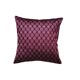 Burgundy and pink Kachin cushion cover (RIDA)