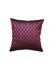 Burgundy and pink Kachin cushion cover (RIDA)