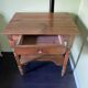 Side table, solid wood desk in Louis-Philippe style