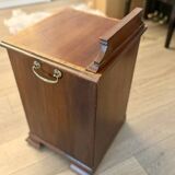 Edwardian furniture / Mahogany coal door