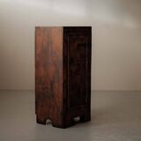 Bonnetière alpine en sapin – Piémont, XVIIIᵉ siècle, art populaire