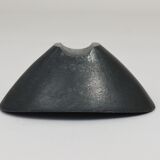 Black cast iron bowl from the mid-century or ashtray, Austria, 1950s.