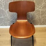 4 Arne Jacobsen's chairs Mod. 3300 1st edition