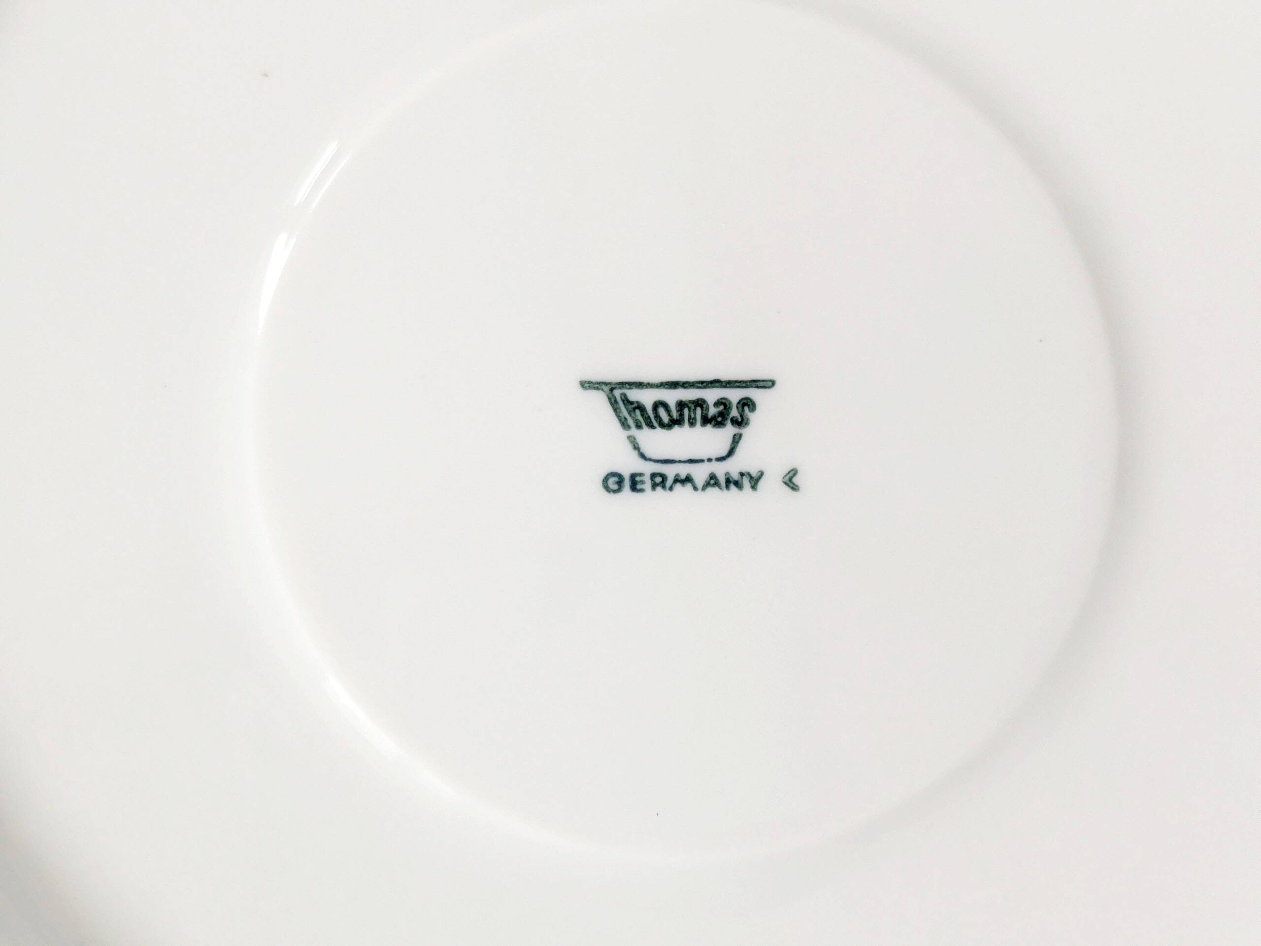 Set of 6 porcelain pieces by Thomas Rosenthal, Eclipse series, 1970s.