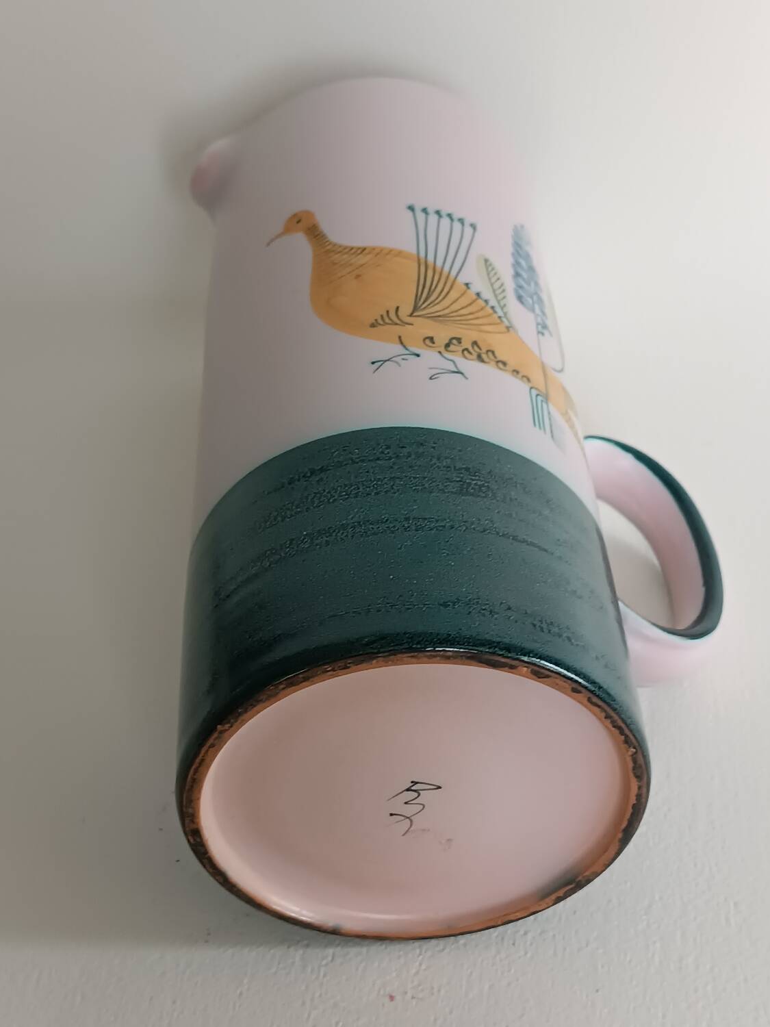 Yvon Roy ceramic pitcher