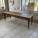 Oak farmhouse table
