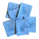 6 napkins