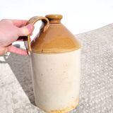 Glazed stoneware jug pot