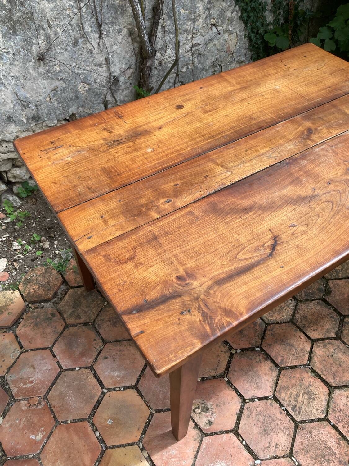 Vintage farmhouse table