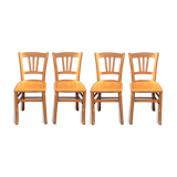 Set of 4 chairs bistro Luterma