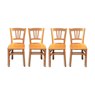 Set of 4 chairs bistro Luterma