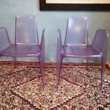 Pair of Bella rifatta designer chairs