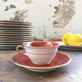 Set plates and coffee Limoges Taourel